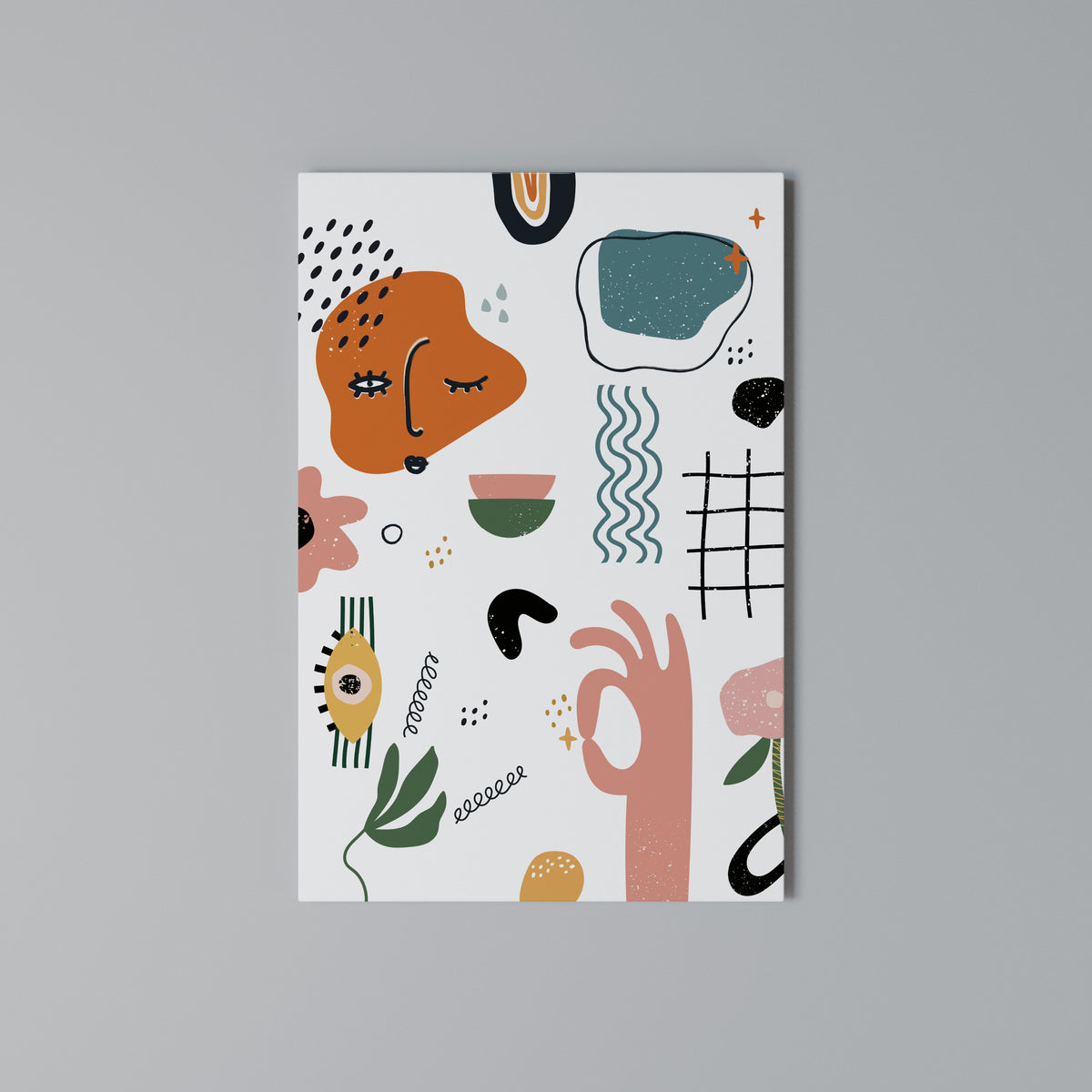 MATISSE WHIMSY Κατακόρυφος Πίνακας σε Καμβά
