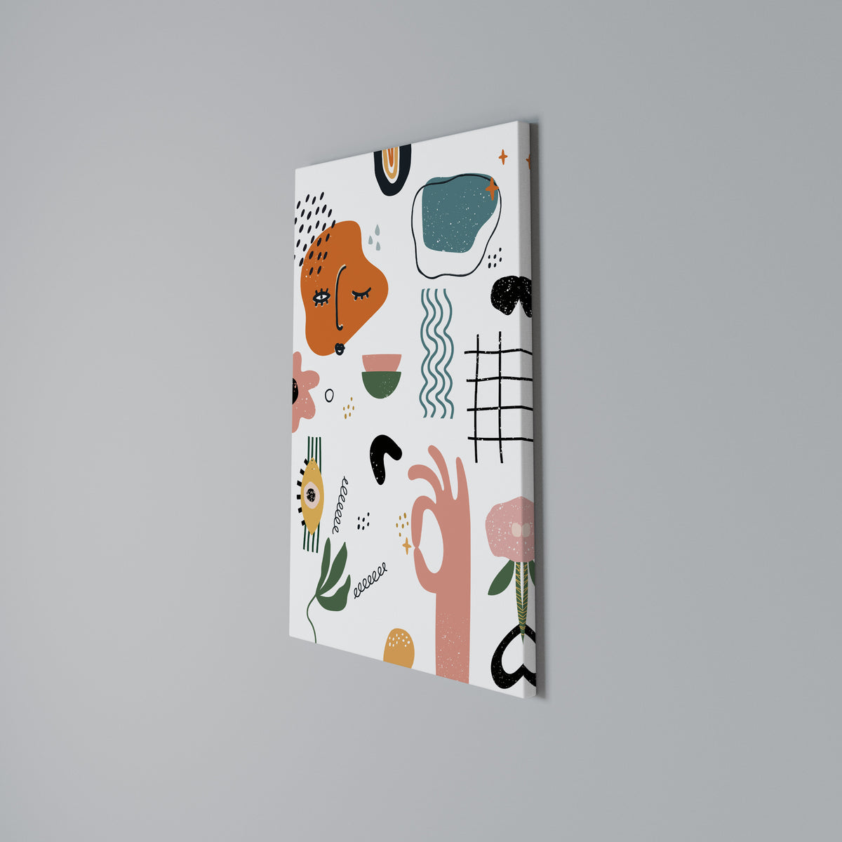 MATISSE WHIMSY Κατακόρυφος Πίνακας σε Καμβά