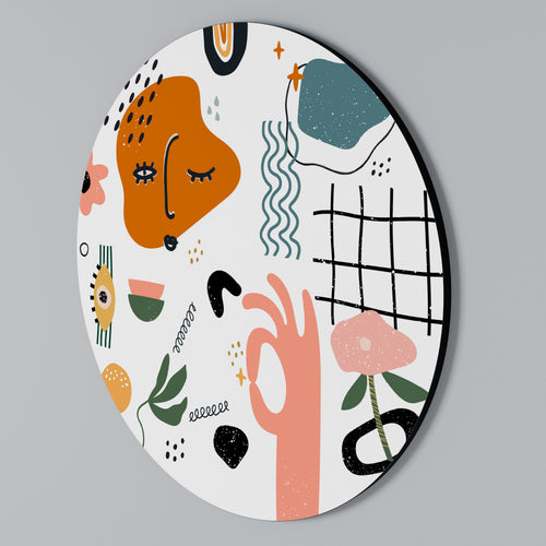 MATISSE WHIMSY Στρογγυλός πίνακας ζωγραφικής
