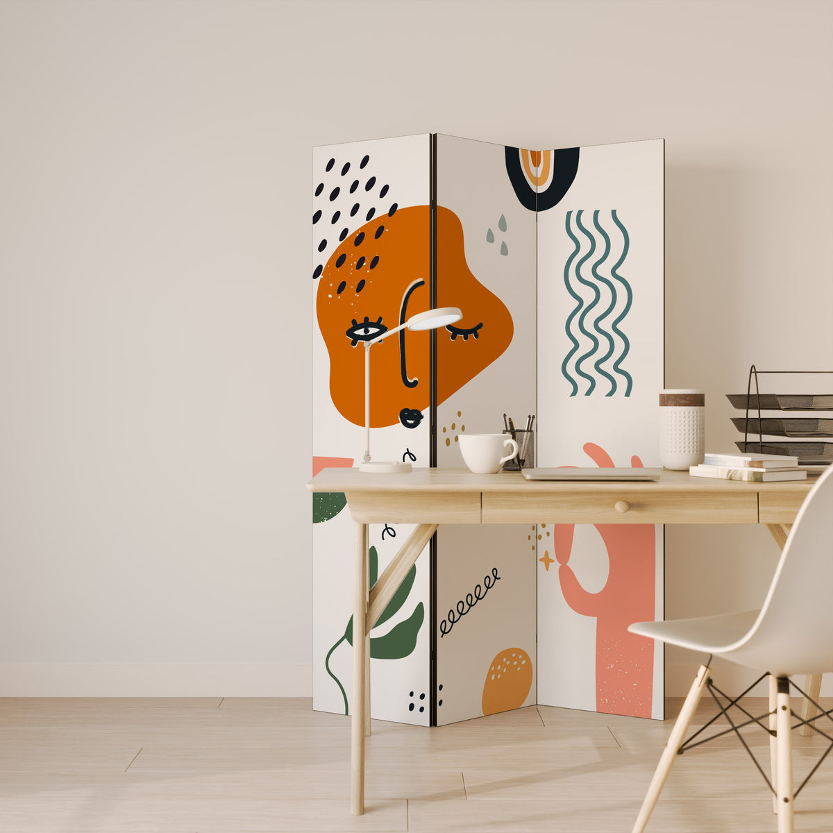 MATISSE WHIMSY Παραβάν με 3 πάνελ