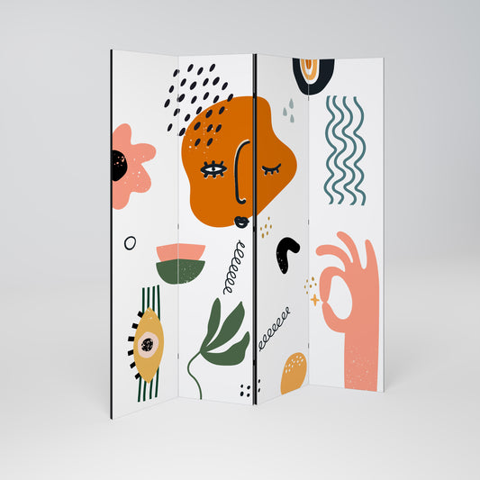 MATISSE WHIMSY Παραβάν με 4 πάνελ