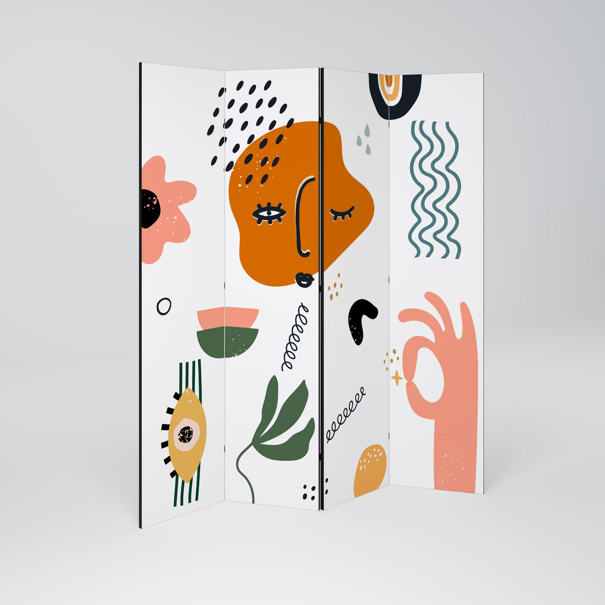 MATISSE WHIMSY Παραβάν με 4 πάνελ