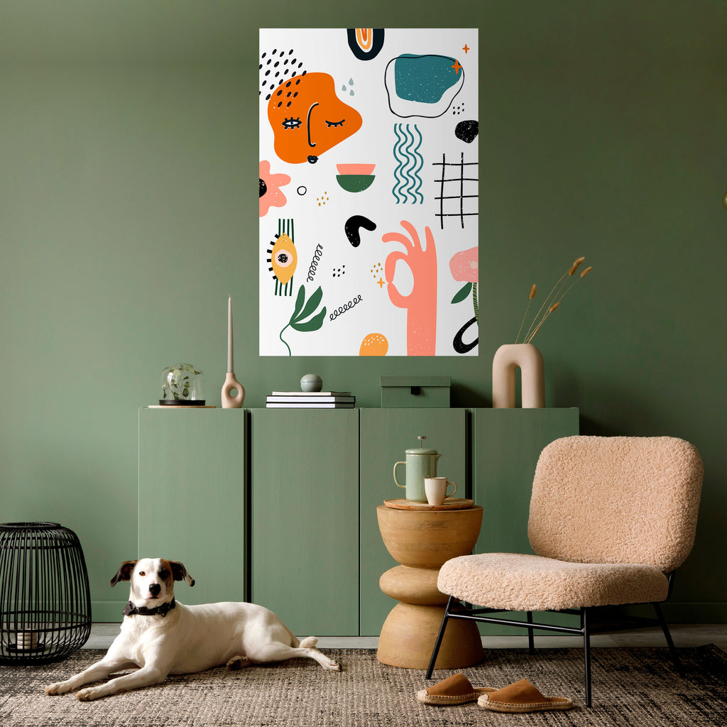 Αφίσα MATISSE WHIMSY με θέμα το ξεφλούδισμα και το κολλάρισμα