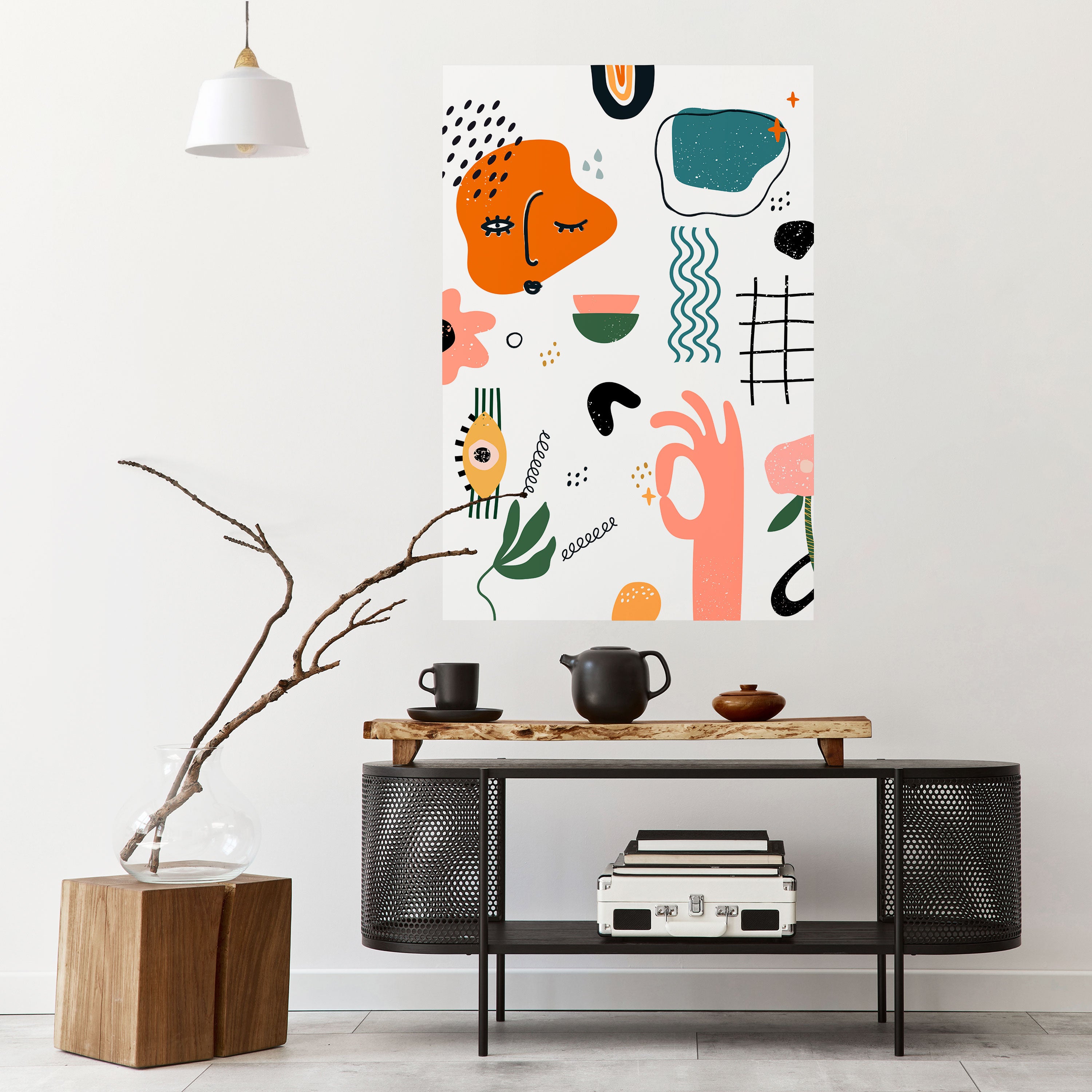 MATISSE WHIMSY Peel and Stick Vertical Poster