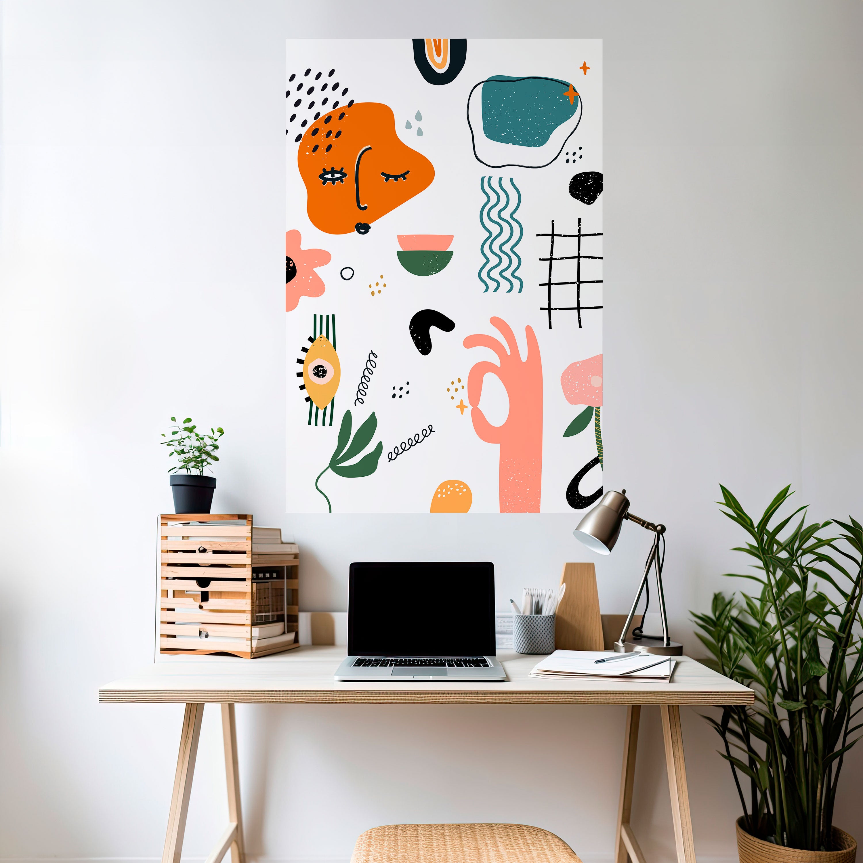 MATISSE WHIMSY Peel and Stick Vertical Poster