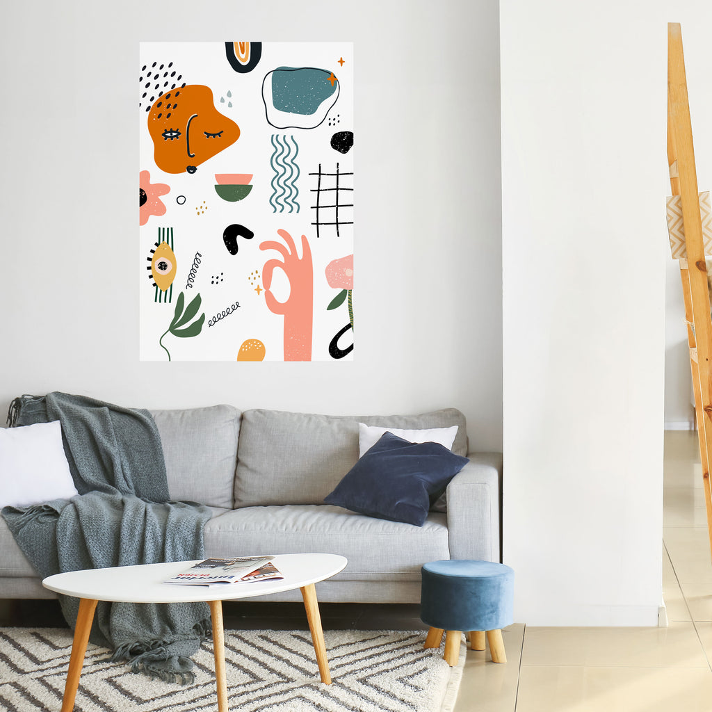 Αφίσα MATISSE WHIMSY με θέμα το ξεφλούδισμα και το κολλάρισμα