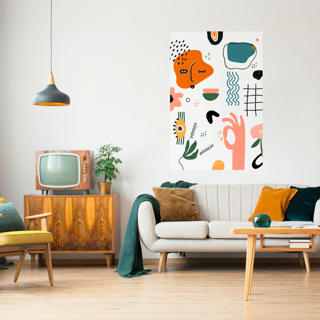 Αφίσα MATISSE WHIMSY με θέμα το ξεφλούδισμα και το κολλάρισμα