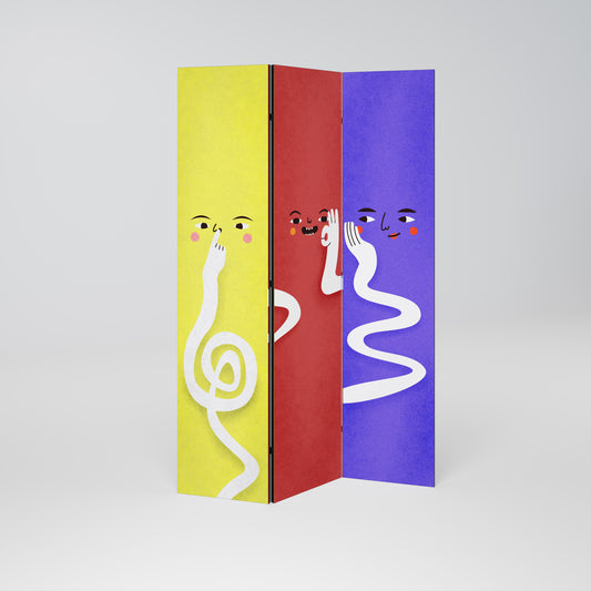 LIVELY FEATURES Παραβάν με 3 πάνελ