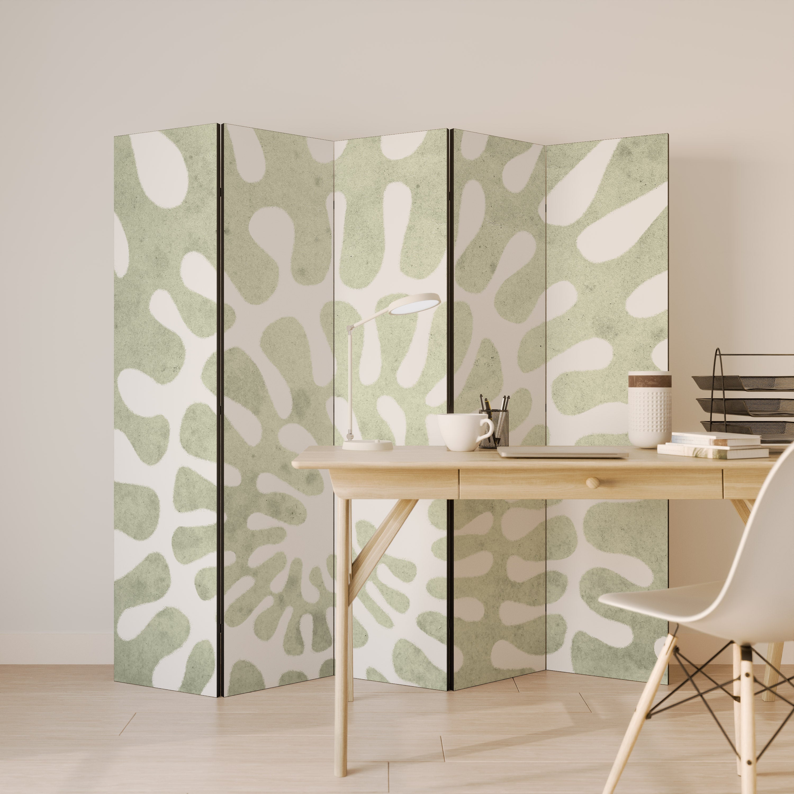 HELIX DANCE 5-Panel Room Divider