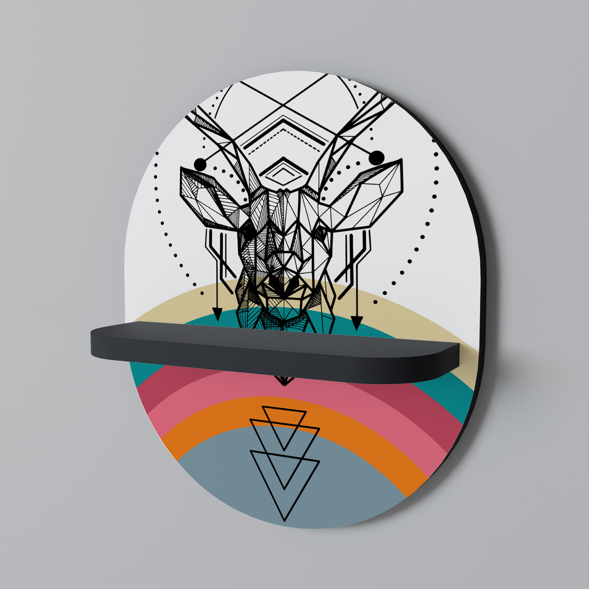 DEER OF COLOR Διακοσμητικό Ράφι Art Shelf