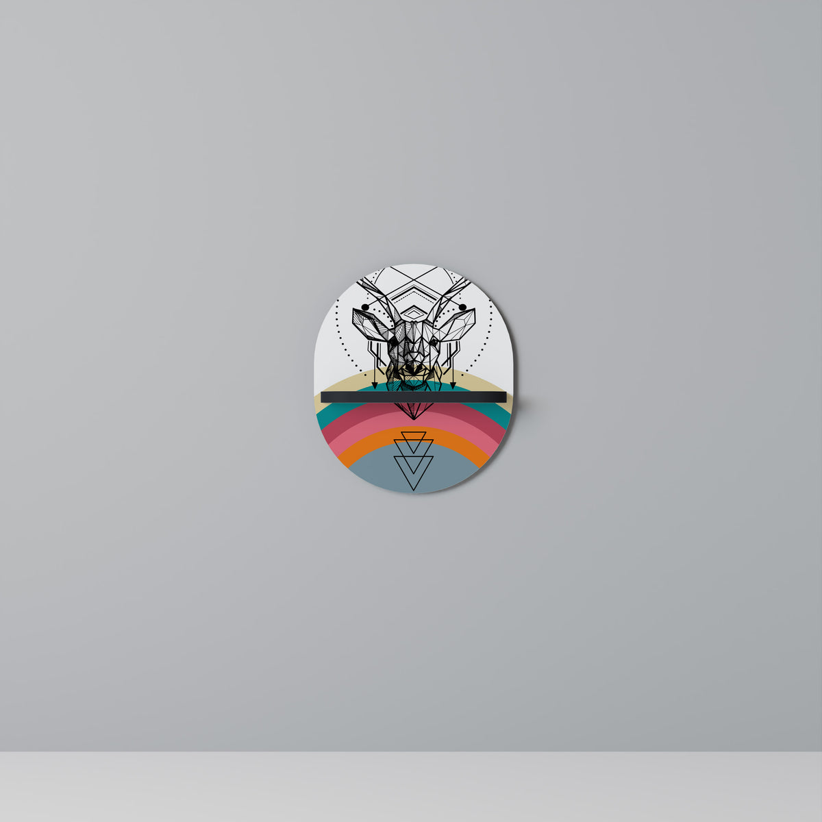 DEER OF COLOR Διακοσμητικό Ράφι Art Shelf