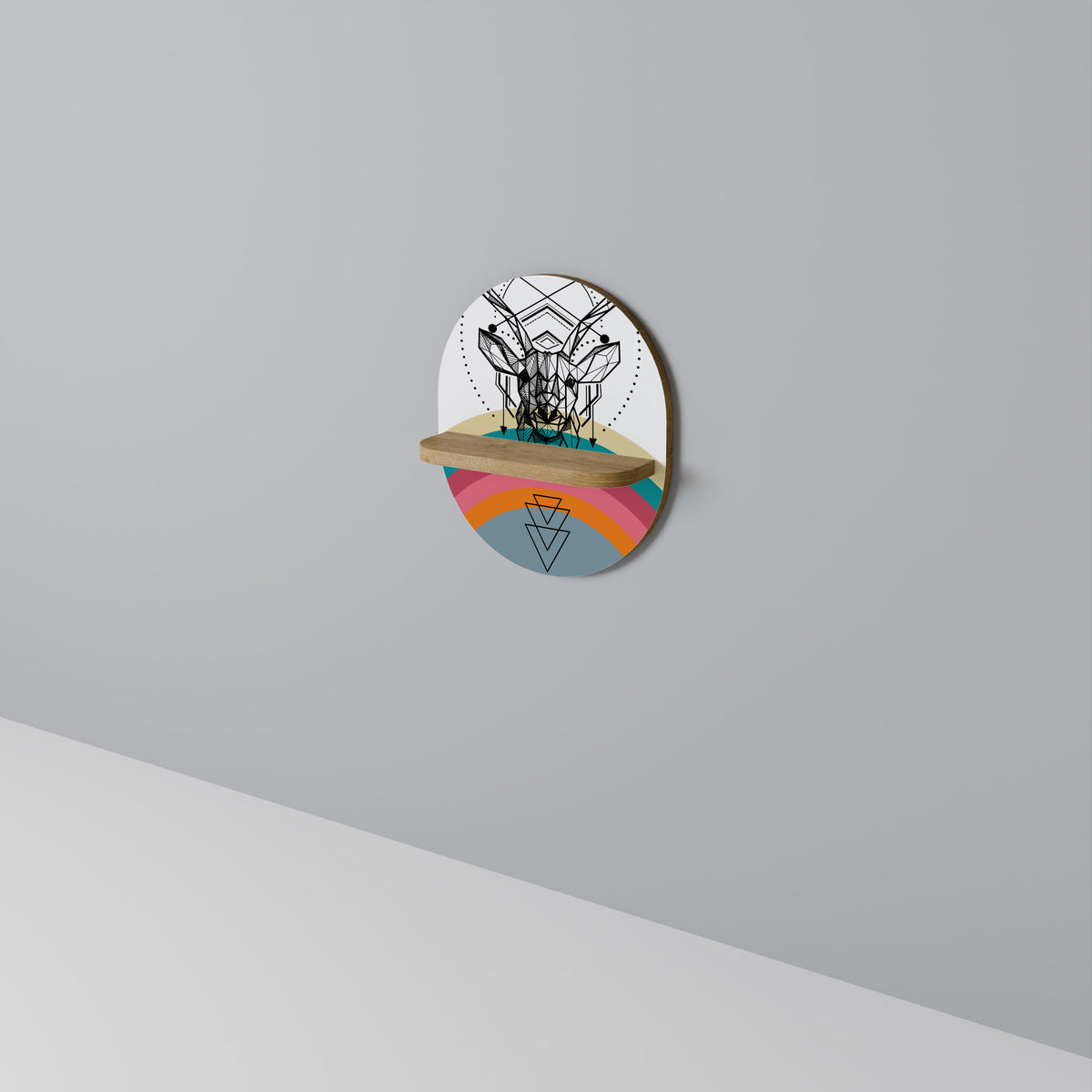 DEER OF COLOR Διακοσμητικό Ράφι Art Shelf