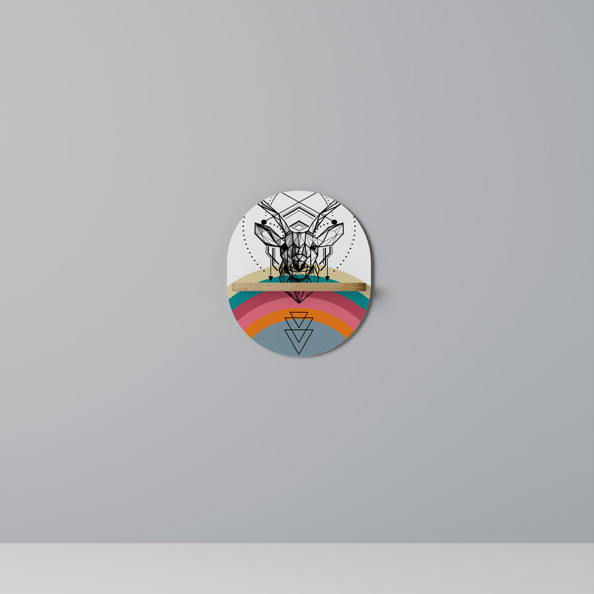 DEER OF COLOR Διακοσμητικό Ράφι Art Shelf