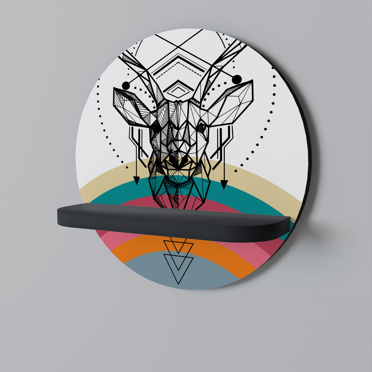 DEER OF COLOR Διακοσμητικό Ράφι Art Shelf