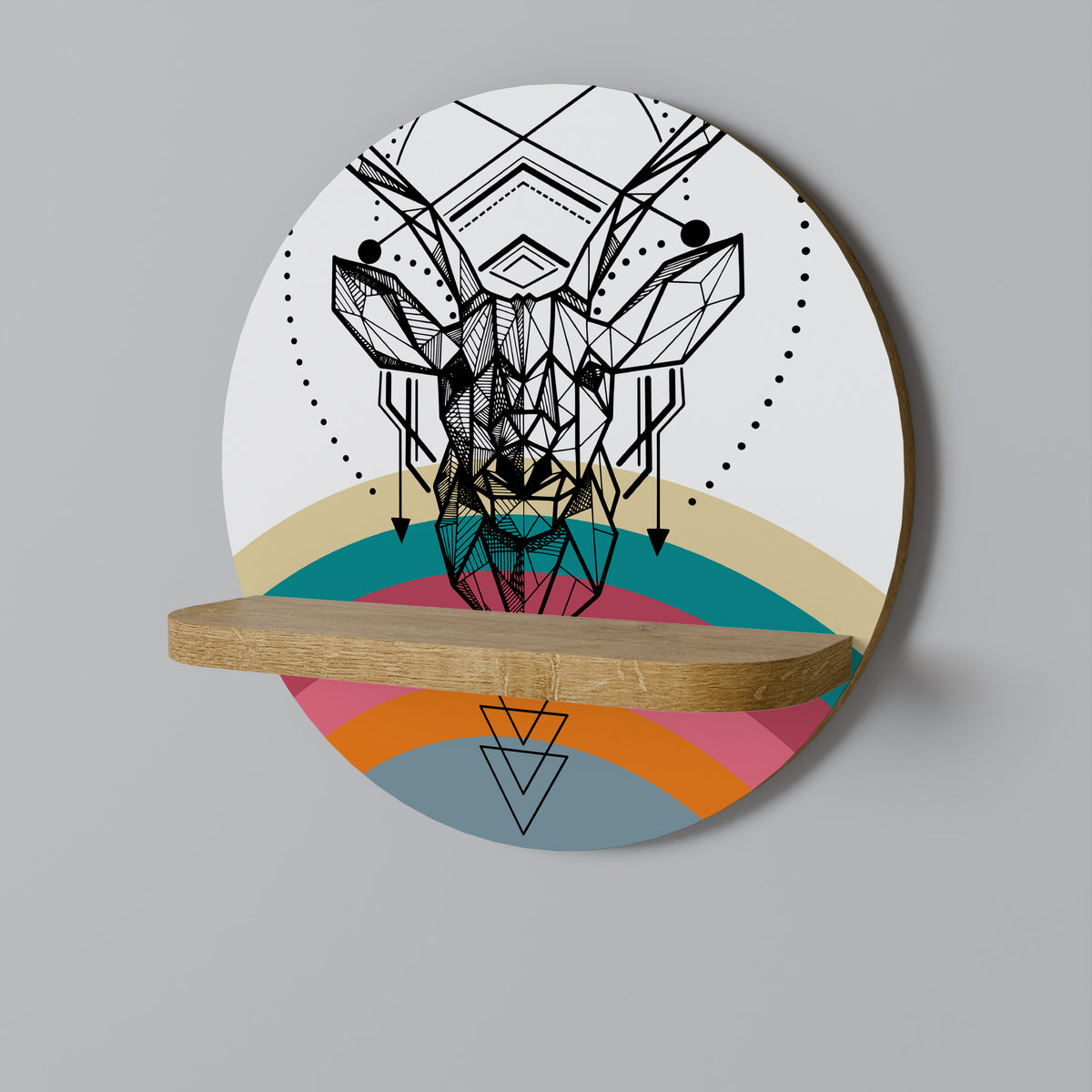 DEER OF COLOR Διακοσμητικό Ράφι Art Shelf