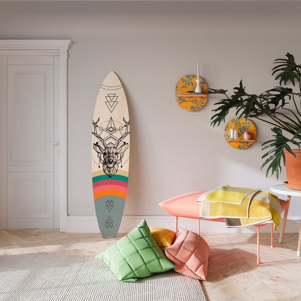 DEER OF COLOR Διακοσμητική σανίδα Surf