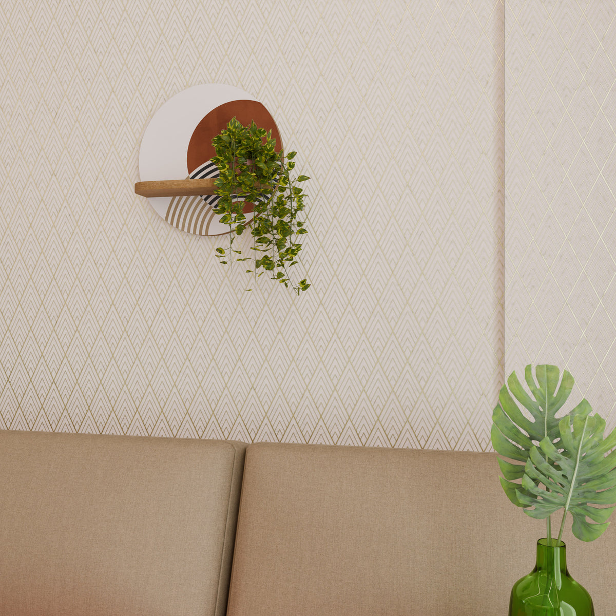 SPACE AROUND Διακοσμητικό Ράφι Art Shelf