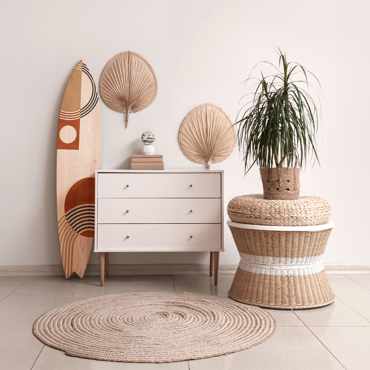 SPACE AROUND Διακοσμητική σανίδα Surf