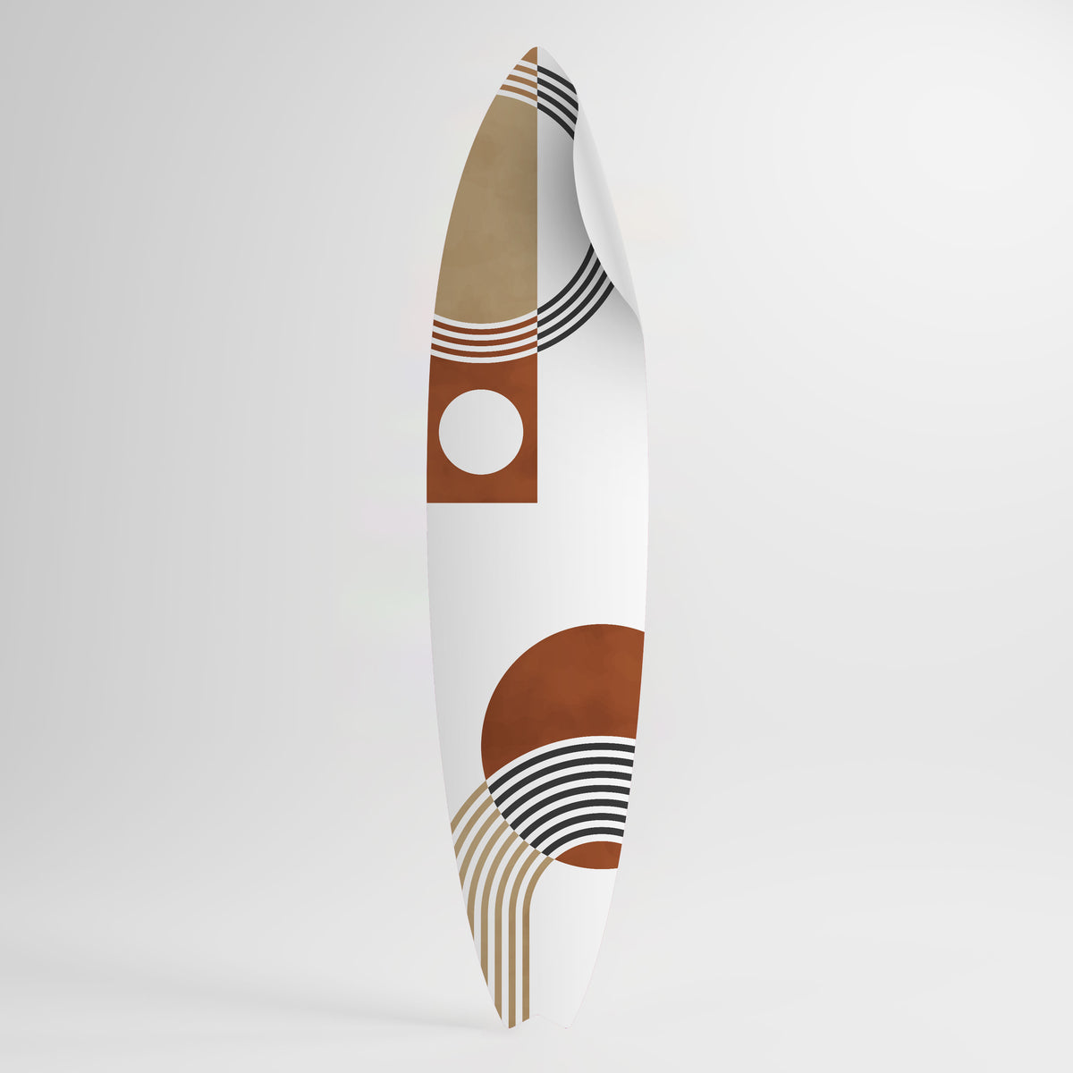 SPACE AROUND Peel and Stick Surfboard Sticker