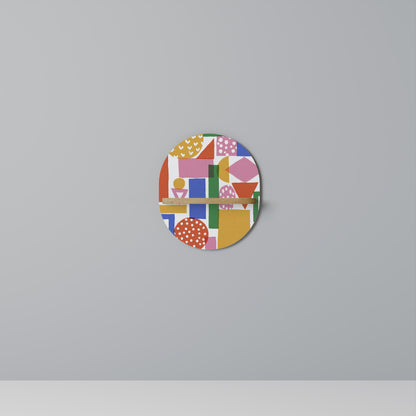GEOMETRIC GLIMMER Διακοσμητικό Ράφι Art Shelf