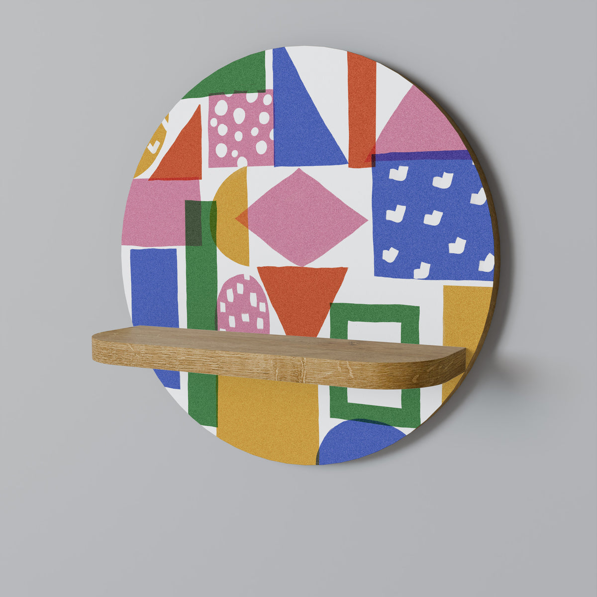 GEOMETRIC GLIMMER Διακοσμητικό Ράφι Art Shelf