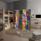 GEOMETRIC GLIMMER Παραβάν με 5 πάνελ