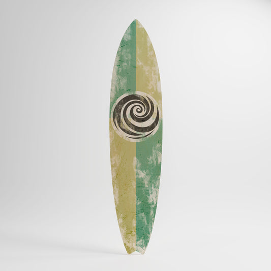 CURLY MODE Surfboard Decorative Panel