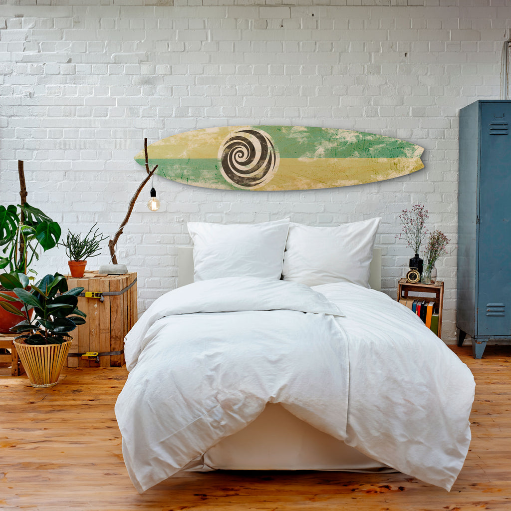 CURLY MODE Surfboard Decorative Panel