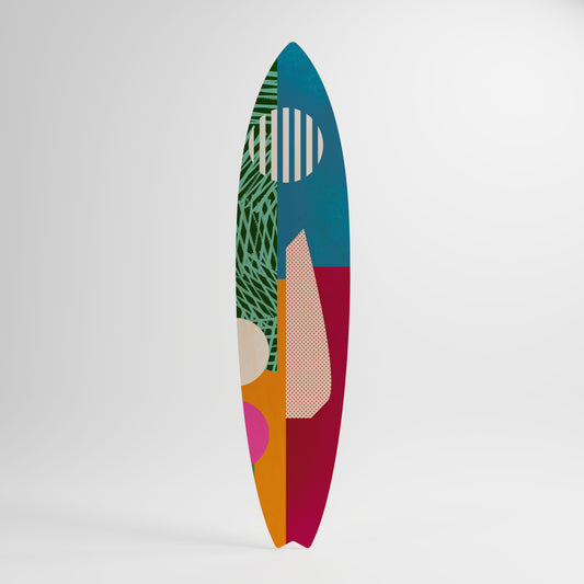 VIVID VIBES Διακοσμητική σανίδα Surf