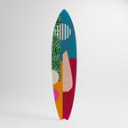 VIVID VIBES Surfboard Decorative Panel