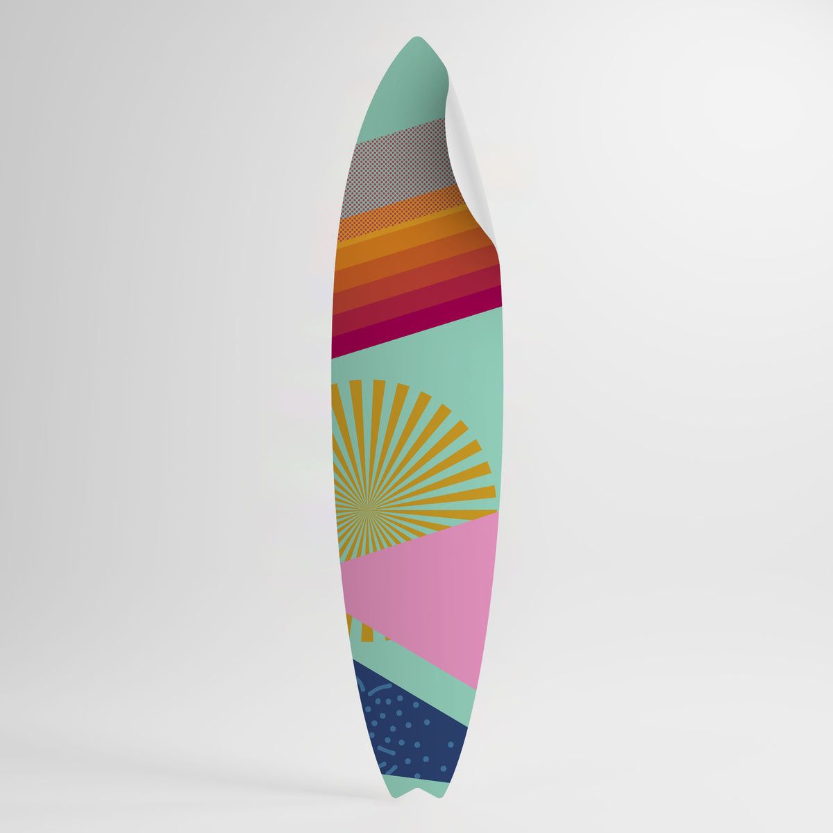 NEW DAYLIGHT Αυτοκόλλητη Αφίσα "Surf"