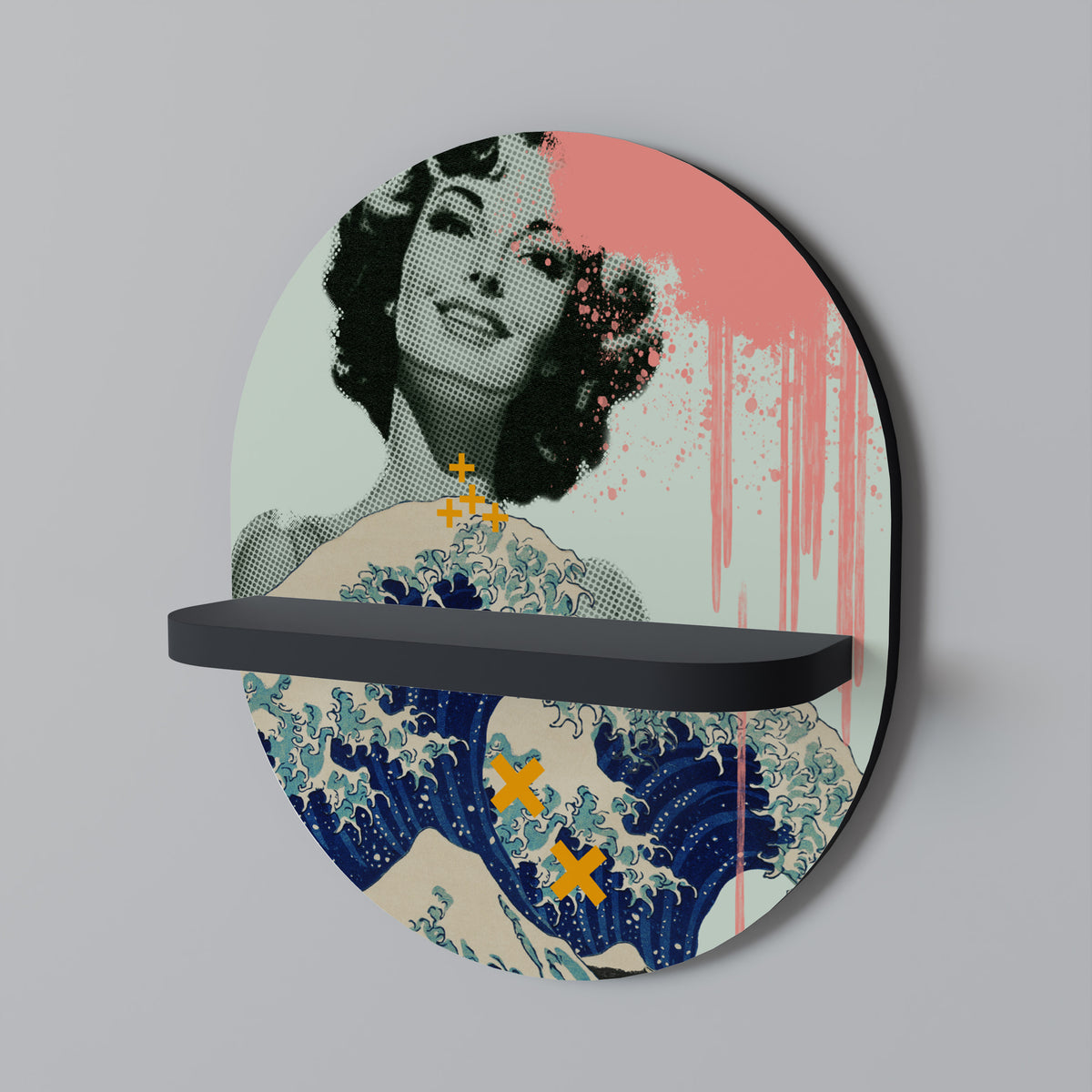 KANAGAWA BEAUTY Διακοσμητικό Ράφι Art Shelf