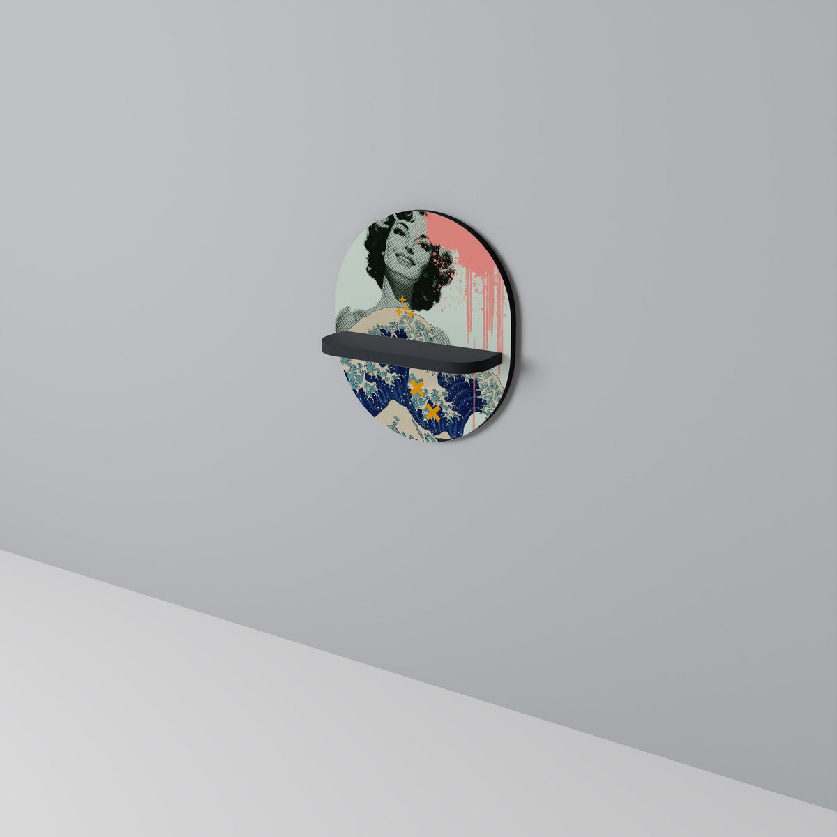 KANAGAWA BEAUTY Διακοσμητικό Ράφι Art Shelf