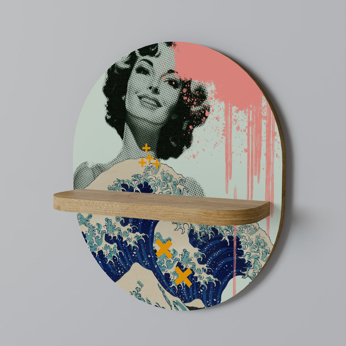 KANAGAWA BEAUTY Διακοσμητικό Ράφι Art Shelf