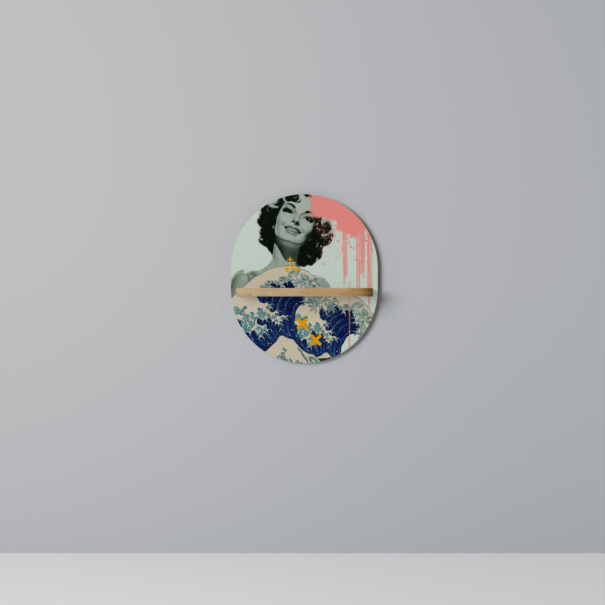 KANAGAWA BEAUTY Διακοσμητικό Ράφι Art Shelf