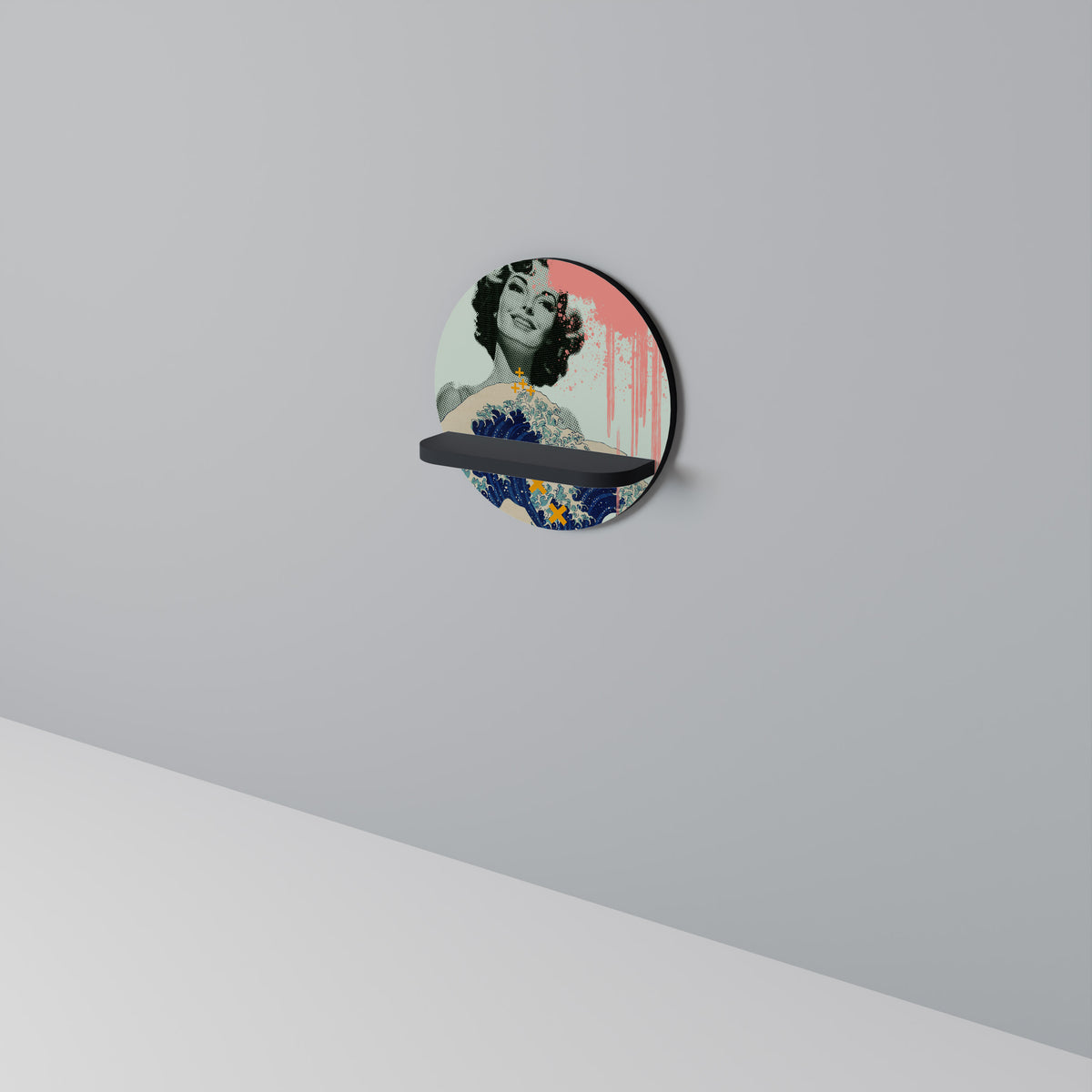 KANAGAWA BEAUTY Διακοσμητικό Ράφι Art Shelf