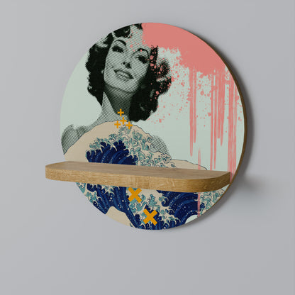 KANAGAWA BEAUTY Διακοσμητικό Ράφι Art Shelf