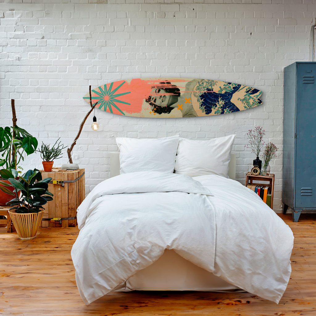 KANAGAWA BEAUTY Διακοσμητική σανίδα Surf