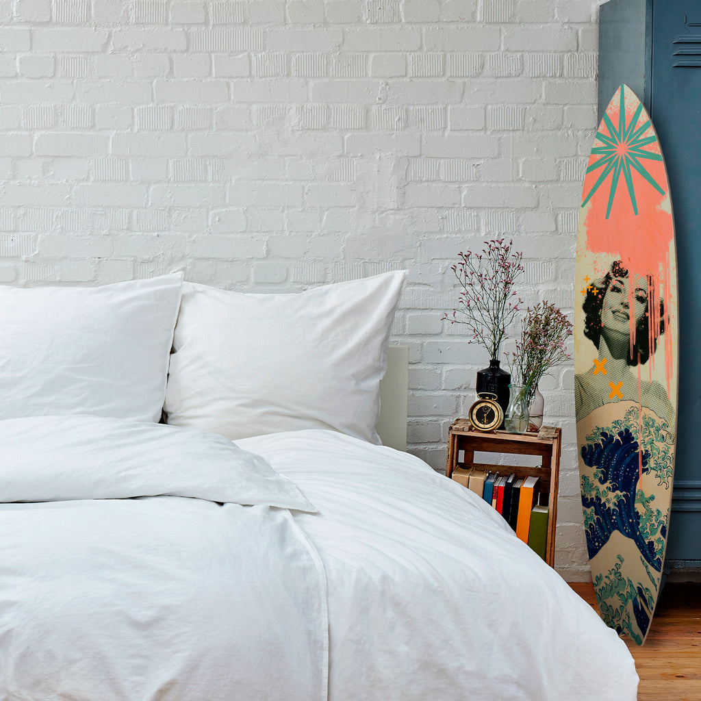 KANAGAWA BEAUTY Διακοσμητική σανίδα Surf