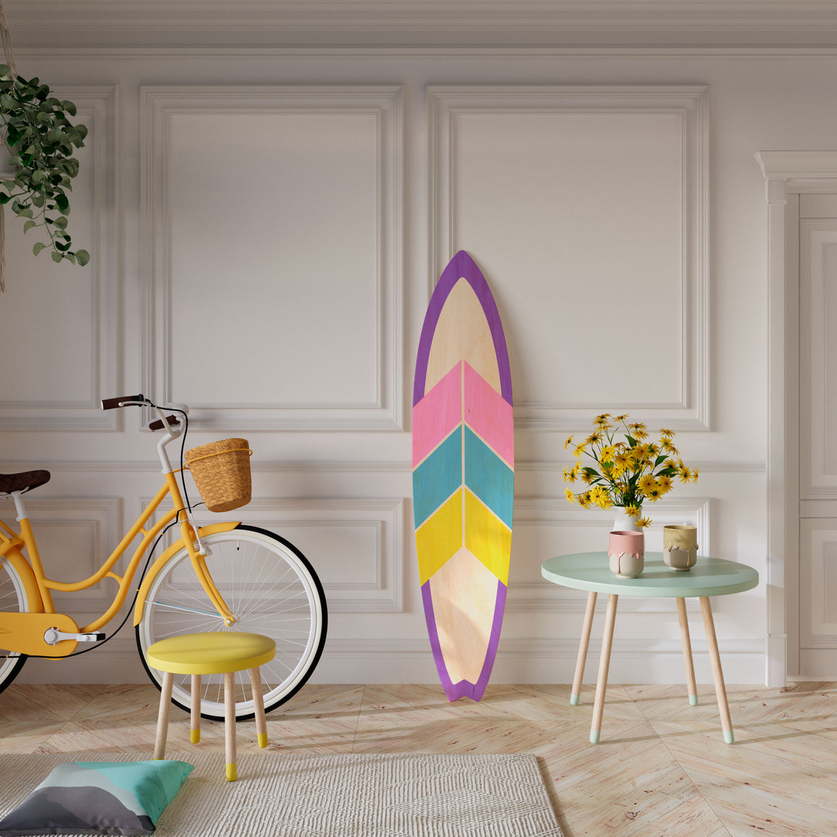 VIGOROUS SEQUENCE Surfboard Decorative Panel