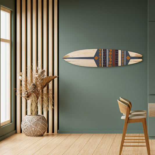 AFRICAN VINTAGE Surfboard Decorative Panel