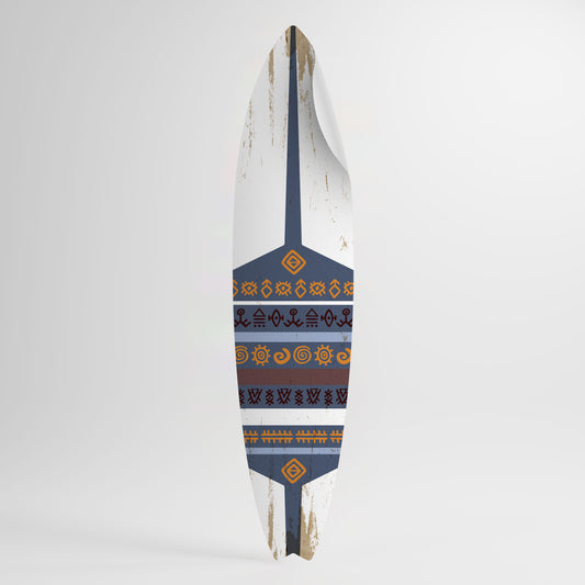 AFRICAN VINTAGE Αυτοκόλλητη Αφίσα "Surf"