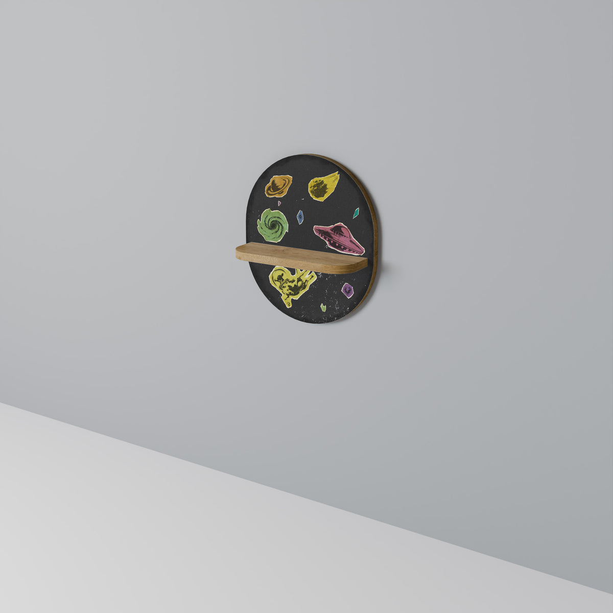 GALAXY MORSEL Διακοσμητικό Ράφι Art Shelf