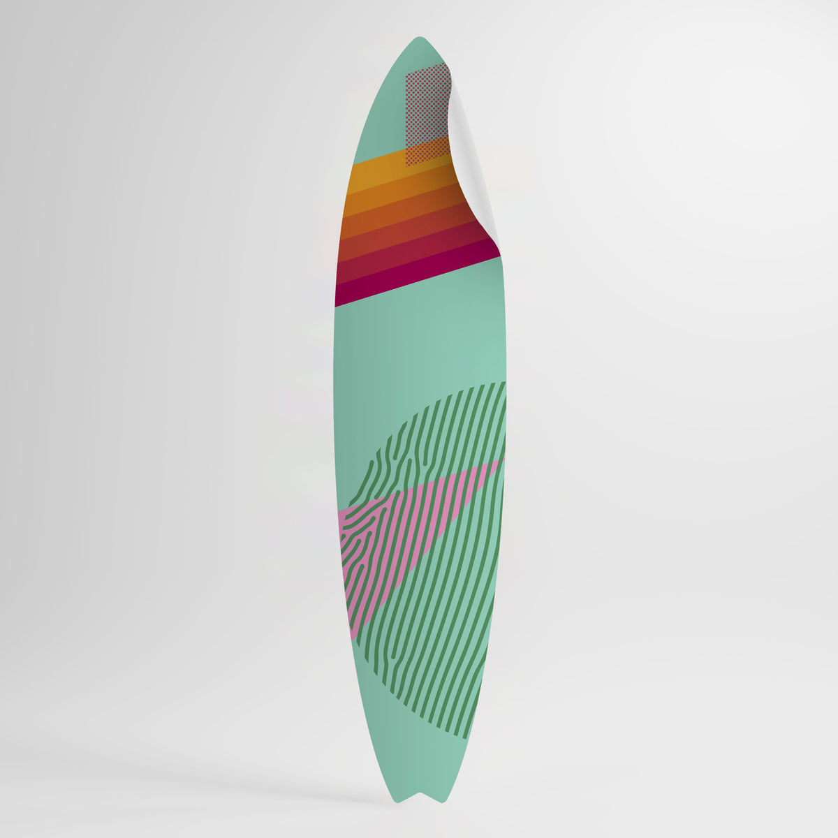 DAILY RADIANCE Αυτοκόλλητη Αφίσα "Surf"