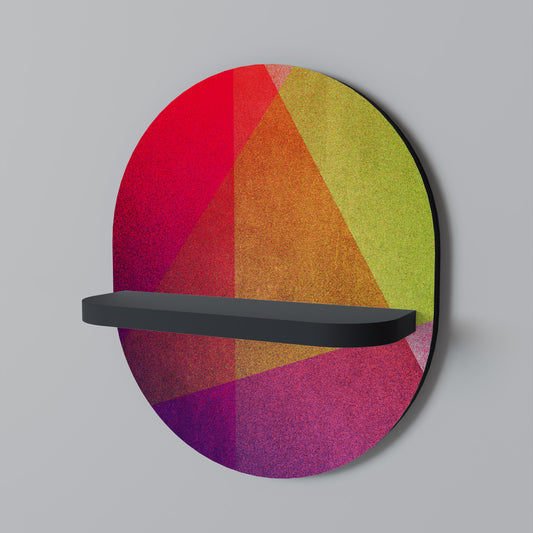 VIVID GEOMETRY Art Shelf