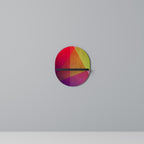 VIVID GEOMETRY Art Shelf