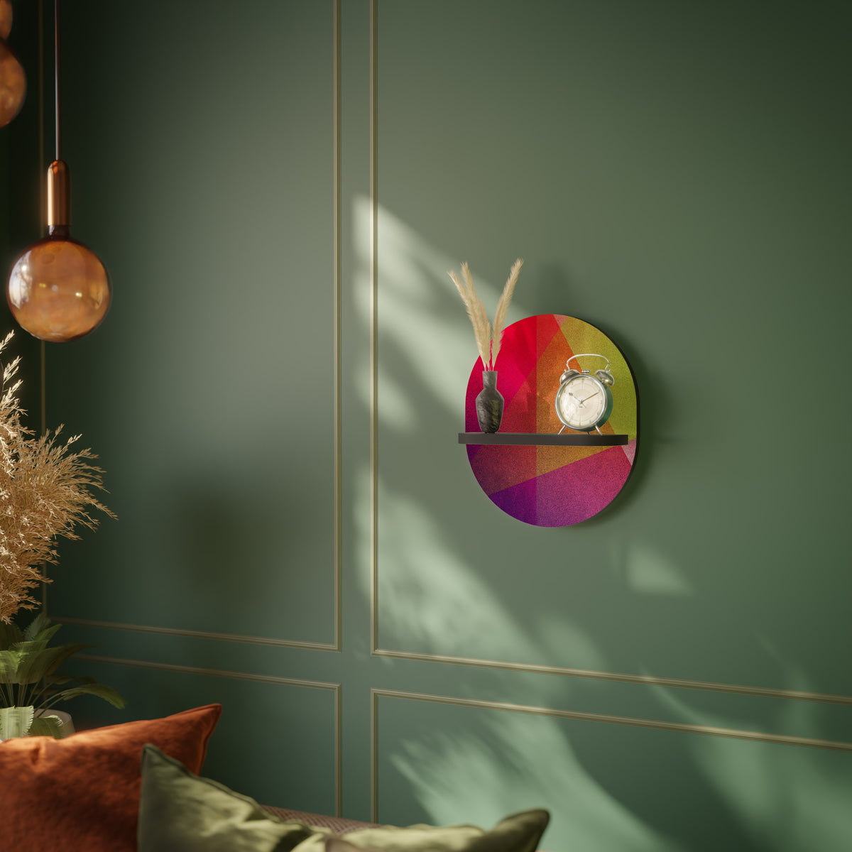 VIVID GEOMETRY Διακοσμητικό Ράφι Art Shelf