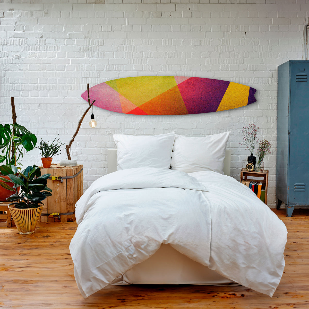 VIVID GEOMETRY Surfboard Decorative Panel