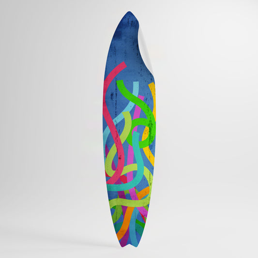 STREAMER TANGLE Αυτοκόλλητη Αφίσα "Surf"