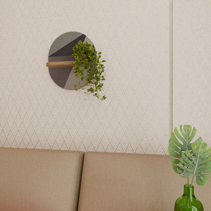 BEIGE GEOMETRY Διακοσμητικό Ράφι Art Shelf